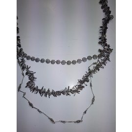 Christian Lacroix-Long necklace-Silvery