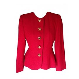 Yves Saint Laurent Jackets Red
