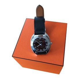 Hermès-Quartz Watches-Silvery