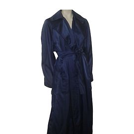 Alaïa Trenchcoats Marineblau