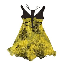 Sass & Bide Vestidos Amarillo Gris antracita