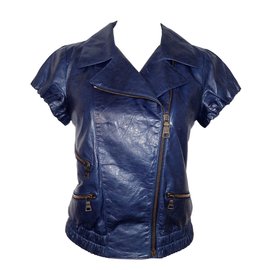 Prada Jackets Navy blue