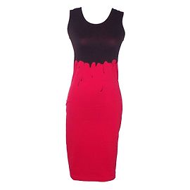 Wolford Splash Noir Rouge