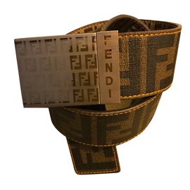 Fendi-Belt-Brown