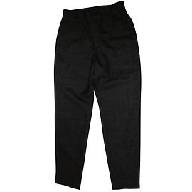 Agnès b. Hose aus Wolle Schwarz Schwarz