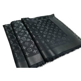 Louis Vuitton-Foulards-Noir