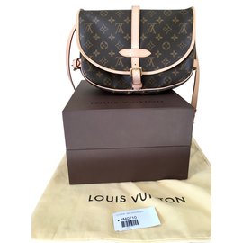 Louis Vuitton-Bolsa de Ombro Monograma-Caramelo