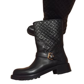 Louis Vuitton-Stiefel-Schwarz