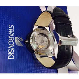 Swarovski-Swarovski piazza grande new men's automatic watch-Silvery