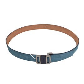 Salvatore Ferragamo-Belts-Blue