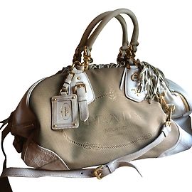Prada Borse Beige