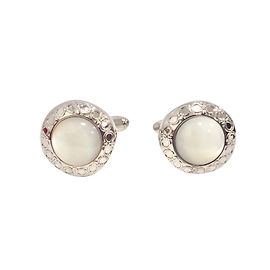 Salvatore Ferragamo Abotoaduras Prata