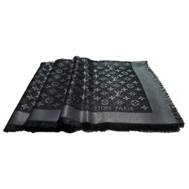 Louis Vuitton Sciarpa classica Monogram Nero