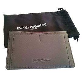 Emporio Armani Wallets Small accessories Grey