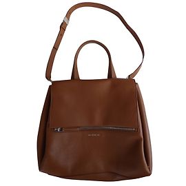 Sac à main Givenchy Pandora en cuir marron Marron Caramel