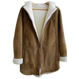Bash Schaffellmantel Cognac