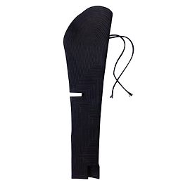 Ann Demeulemeester Set aus schwarzen Lederärmeln Schwarz