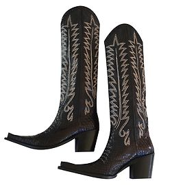 Gianmarco Lorenzi Python salux Noir