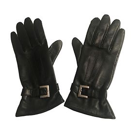 Longchamp Gants Noir