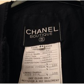 Chanel-Jacket-Navy blue