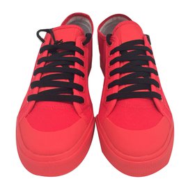 Adidas-Baskets homme-Rouge