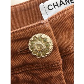 Chanel-Jeans-Orange