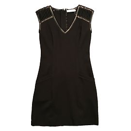 Vestido preto Pierre Balmain de viscose Preto
