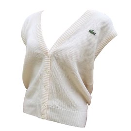 Lacoste Strickwaren Beige