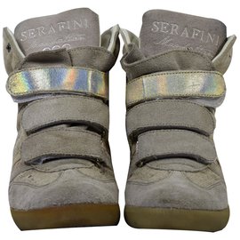 Serafini-scarpe da ginnastica-Beige