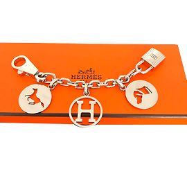 Hermès Encantos de saco Prata