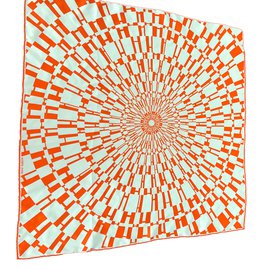 Hermès Schals Orange