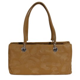Cartier Beige Leather Handbag Beige