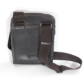 Kenzo Leather Shoulder Bag Brown Brown