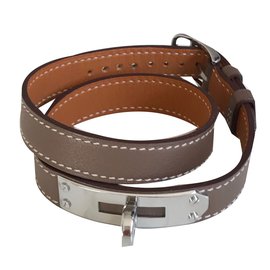 Hermès Armbänder Grau