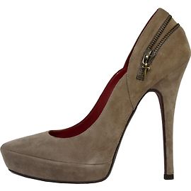 Escarpins Cesare Paciotti Beige en Daim Taille 38 Beige