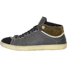 Santoni-Sneakers-Brown,Black,Grey