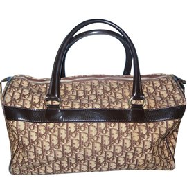Christian Dior-Travel bag-Brown