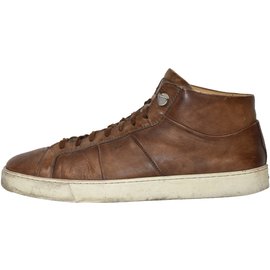 Santoni-Sneakers-Caramel