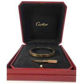 Cartier-Pulsera de amor-Dorado