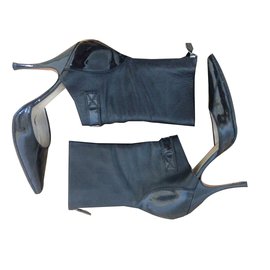 Christian Dior-Botas de tornozelo-Preto
