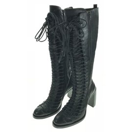 Ann Demeulemeester Botas Negro