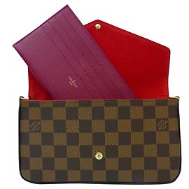 Louis Vuitton Pochette Marrone scuro