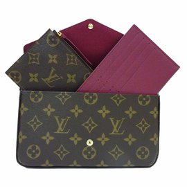 Louis Vuitton-Clutch bags-Brown