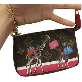 Louis Vuitton Edición limitada de navidad 2017 Castaño