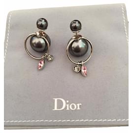 Dior-Earrings-Dark grey