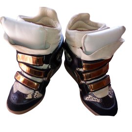 Isabel Marant-scarpe da ginnastica-Stampa python