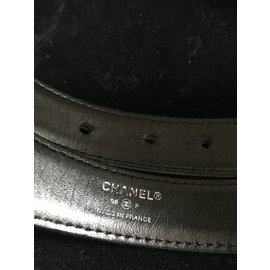 Chanel-Gürtel-Schwarz