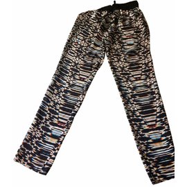 Maje Pantaloni, ghette Multicolore
