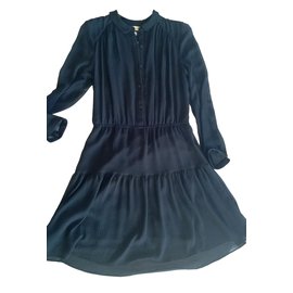 Bash-Sofia Dress-Azul marinho
