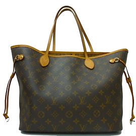 Louis Vuitton Monograma de Neverfull MM Marrom